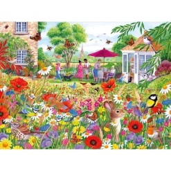 Gibsons - Wildflower Garden - 500 Piece Jigsaw Puzzle Fashion