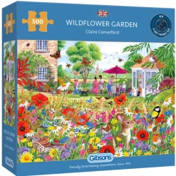 Gibsons - Wildflower Garden - 500 Piece Jigsaw Puzzle Fashion