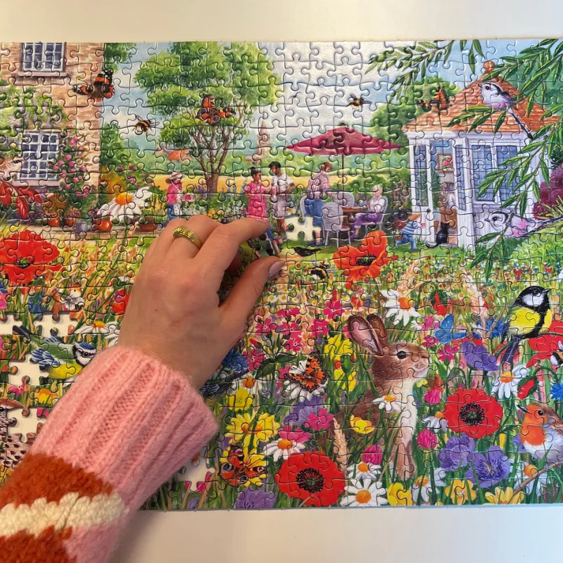Gibsons - Wildflower Garden - 500 Piece Jigsaw Puzzle Fashion