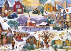 Gibsons - Winter Cottages - 1000 Piece Jigsaw Puzzle Sale