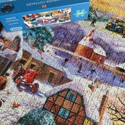 Gibsons - Winter Cottages - 1000 Piece Jigsaw Puzzle Sale