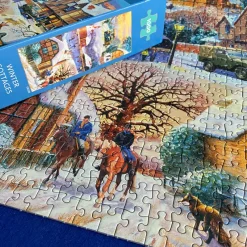 Gibsons - Winter Cottages - 1000 Piece Jigsaw Puzzle Sale