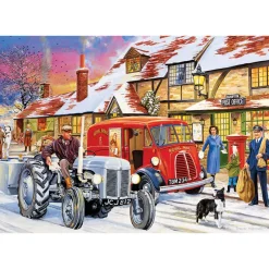 Gibsons - Winter Post - 500 Piece Jigsaw Puzzle New