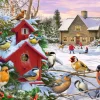 Gibsons - Winter Wings - 1000 Piece Jigsaw Puzzle Clearance