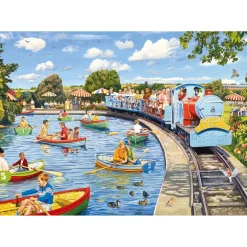 Gibsons - Wish you Were Here - 4 x 500 Piece Jigsaw Puzzles Sale