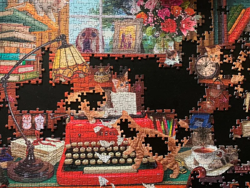 Gibsons - Writer's Block - 1000 Piece Jigsaw Puzzle Outlet