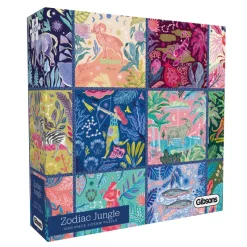 Gibsons - Zodiac Jungle - 1000 Piece Jigsaw Puzzle Outlet