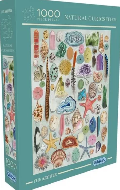 Gibsons Art File - Natural Curiosities Jigsaw Puzzle - 1000 Pieces Outlet