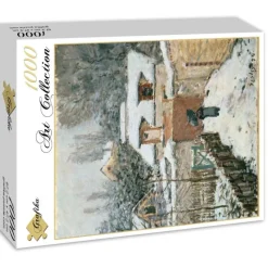 Grafika - Alfred Sisley: La neige à Louveciennes, 187 - 1000 Piece Jigsaw Puzzle Fashion