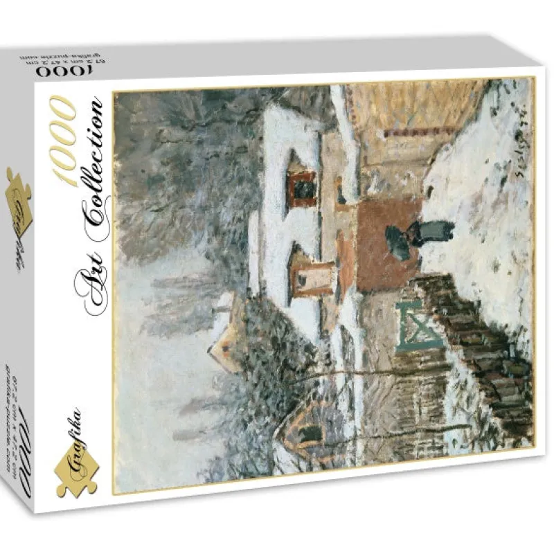 Grafika - Alfred Sisley: La neige à Louveciennes, 187 - 1000 Piece Jigsaw Puzzle Fashion