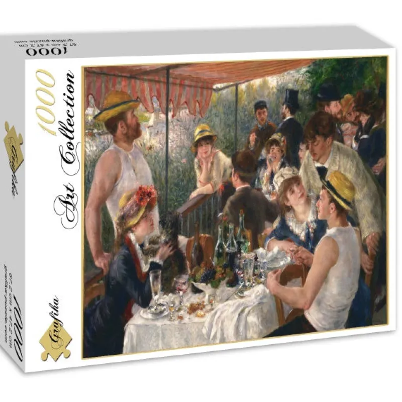 Grafika - Auguste Renoir : Le Déjeuner des Canotiers, 1881 - 1000 Piece Jigsaw Puzzle Hot