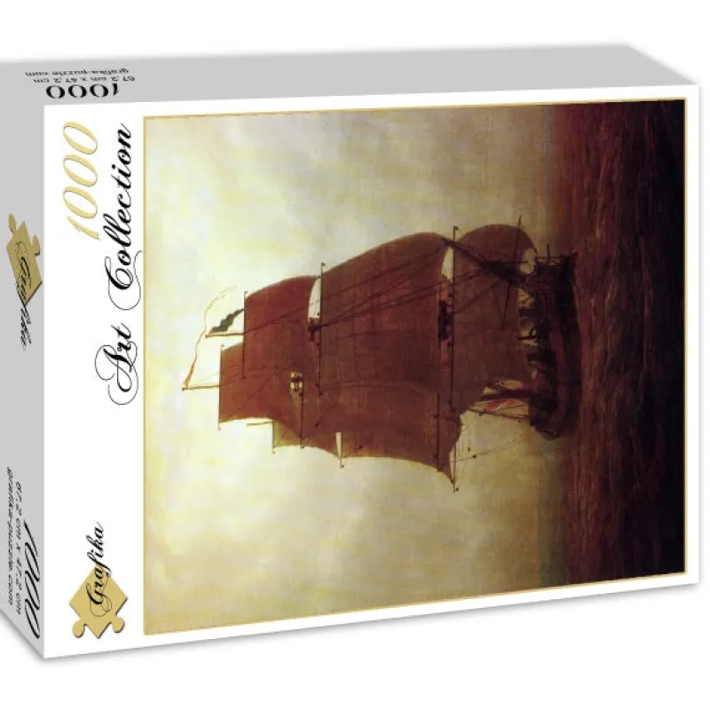 Grafika - Caspar David Friedrich: Segelschiff, 1815 - 1000 Piece Jigsaw Puzzles Discount