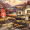 Grafika 00765 Chuck Pinson - Relaxing on the Farm - 1000 Piece Jigsaw Puzzle Hot