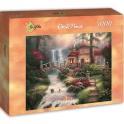 Grafika 00793 Chuck Pinson - Sierra River Falls - 1000 Piece Jigsaw Puzzle Best