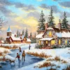 Grafika 00519 Dennis Lewan - A Mid-Winter's Eve - 1000 Piece Jigsaw Puzzle Sale