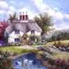 Grafika 00502 Dennis Lewan - Swan Creek Cottage - 1000 Piece Jigsaw Puzzle Hot