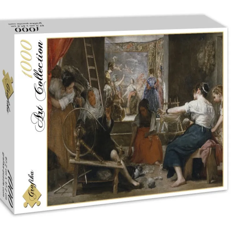 Grafika - Diego Vélasquez : Les Fileuses, 1657 - 1000 Piece Jigsaw Puzzle Sale