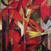 Grafika - Franz Marc: Füchse, 1913 - 1000 Piece Jigsaw Puzzle Discount