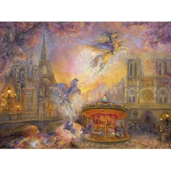 Grafika 00277 Josephine Wall - Magical Merry Go Round Hot