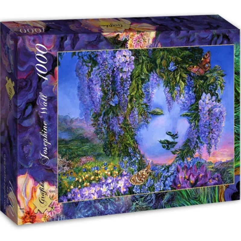 Grafika - Mysterious Wisteria - 1000 Piece Jigsaw Puzzle Online