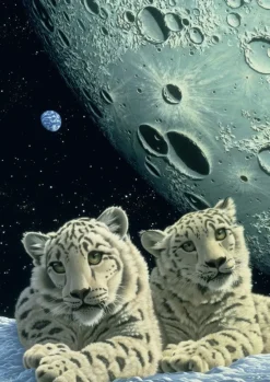 Grafika - Schim Schimmel - Lair of the Snow Leopard - 1000 Piece Jigsaw Puzzle Outlet
