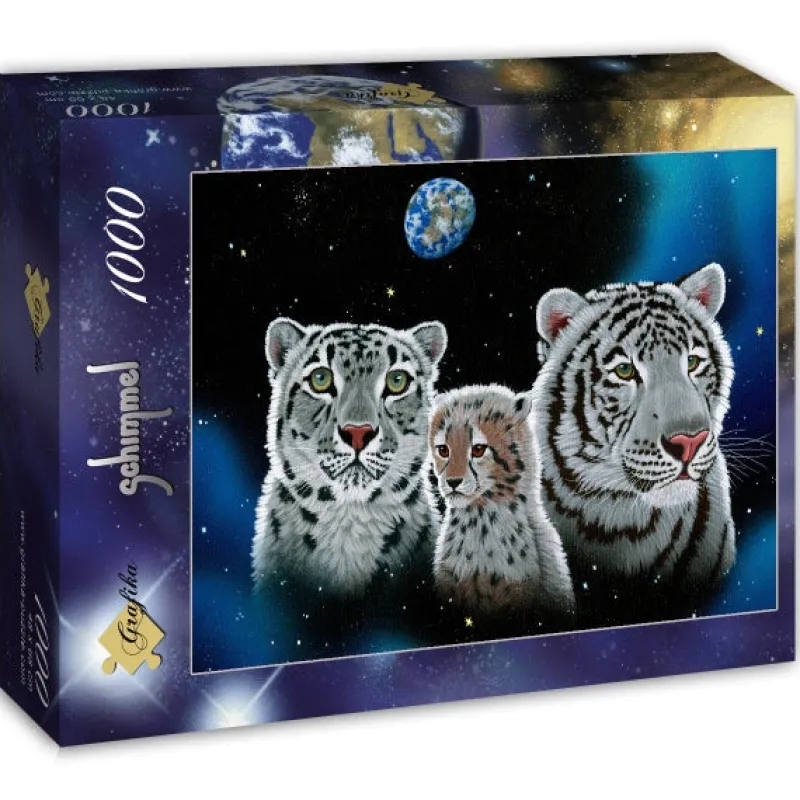 Grafika - Schim Schimmel - Gentle Family - 1000 Piece Jigsaw Puzzle Clearance