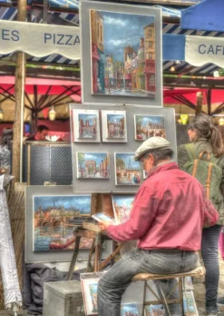 Grafika 00845 Street Artist, Paris, France - 1000 Piece Jigsaw Puzzle Best