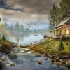 Grafika 00873 The Fisherman's Cabin - 1000 Piece Jigsaw Puzzle Sale