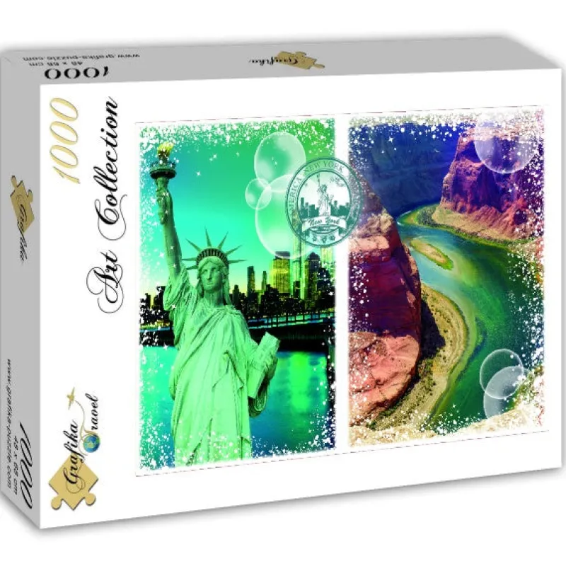 Grafika 00212 Travel around the World - United States of America - 1000 Piece Jigsaw Puzzle Sale