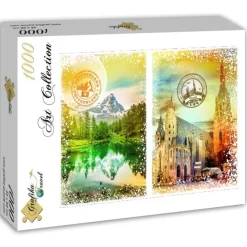 Grafika 00235 Travel around the World - Austria and Switzerland - 1000 Piece Jigsaw Puzzle New