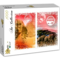 Grafika 00206 Travel around the World - Africa, Egypt and Kenya - 1000 Piece Jigsaw Puzzle Discount