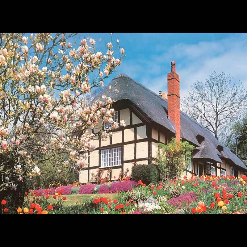 House of Puzzles HOP - April Flowers - 1000 Piece Jigsaw Puzzle Discount