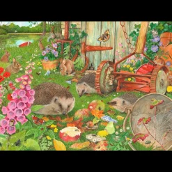 House of Puzzles HOP - Bottom Of The Garden - 1000 Piece Jigsaw Puzzle Sale