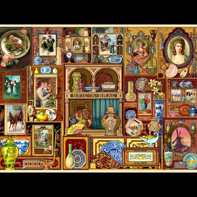 House of Puzzles HOP - Bric-A-Brac - BIG 250 Piece Jigsaw Puzzle Discount