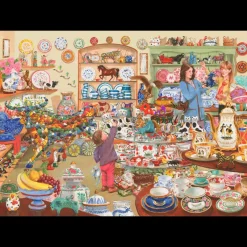 House of Puzzles HOP - Bulls In A China Shop - 1000 Piece Jigsaw Puzzle Sale