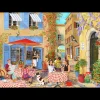 House of Puzzles HOP - Coffee & Croissants - BIG 500 Piece Jigsaw Puzzle Online