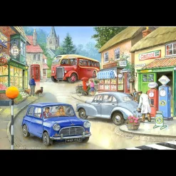 House of Puzzles HOP - Country Town - BIG 250 Piece Jigsaw Puzzle Best