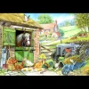 House of Puzzles HOP - Down On The Farm - BIG 250 Piece Jigsaw Puzzle Clearance