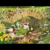 House of Puzzles HOP - Duck, Duck, Goose - BIG 250 Piece Jigsaw Puzzle Clearance