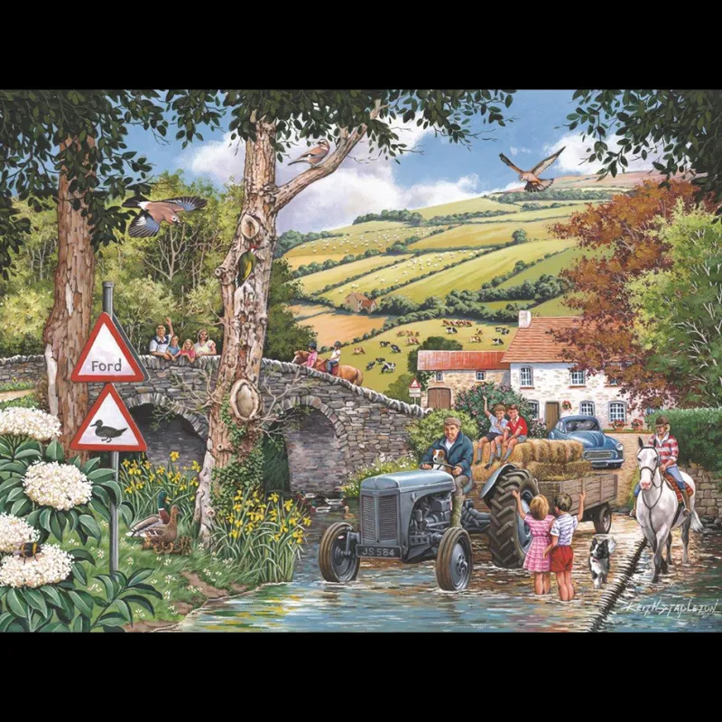 House of Puzzles HOP - Fergie At The Ford - 1000 Piece Jigsaw Puzzle Sale