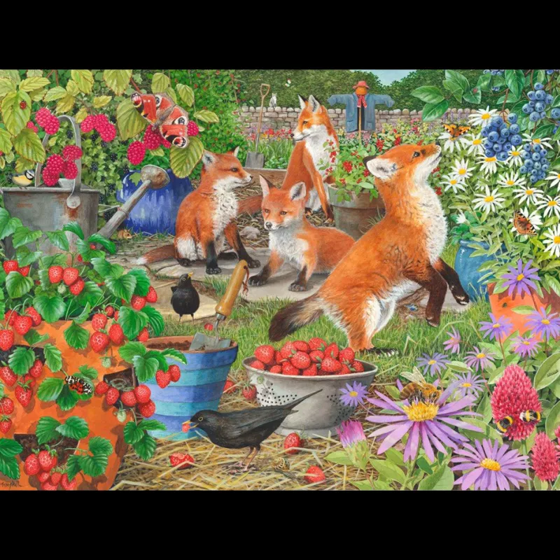 House of Puzzles HOP - Foxy Ladies - 1000 Piece Jigsaw Puzzle Discount