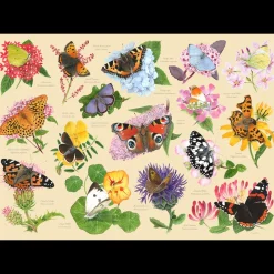 House of Puzzles HOP - Garden Butterflies - 1000 Piece Jigsaw Puzzle Best