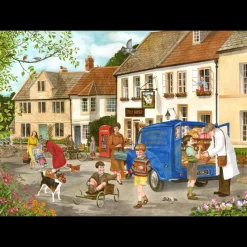 House of Puzzles HOP - Gingerbread Boys - BIG 500 Piece Jigsaw Puzzle Discount