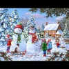House of Puzzles HOP - Glow In The Snow - 1000 Piece Jigsaw Puzzle Online