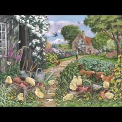 House of Puzzles HOP - Going Cheep - BIG 250 Piece Jigsaw Puzzle New