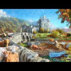 House of Puzzles HOP - Highland Morning - 1000 Piece Jigsaw Puzzle New