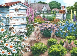House of Puzzles HOP - Honey Bunnies - 500 Piece Sale