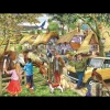 House of Puzzles HOP - Horses & Hounds - BIG 500 Piece Jigsaw Puzzle New