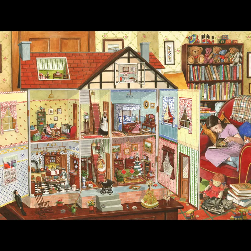 House of Puzzles HOP - Ideal Home - 1000 Piece Jigsaw Puzzle Discount