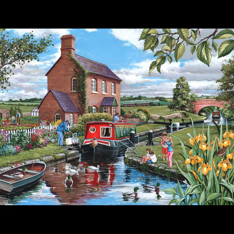House of Puzzles HOP - Keepers Cottage - 500 Piece Jigsaw Puzzle Fashion